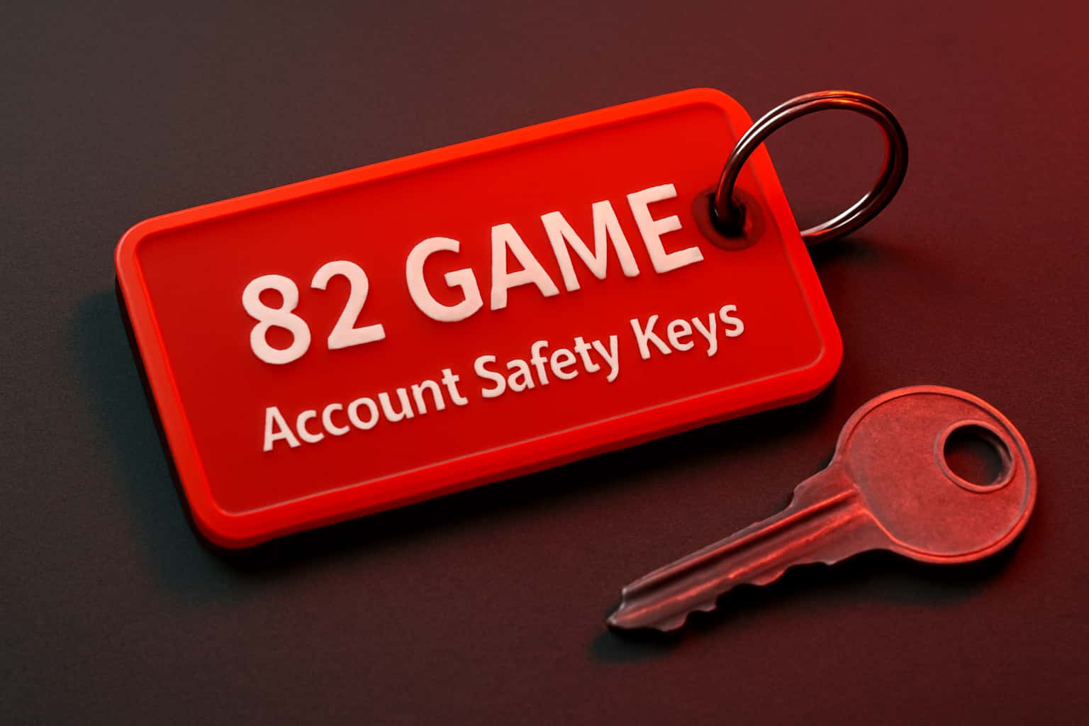 Visual representation of account security practices for 82 Game.