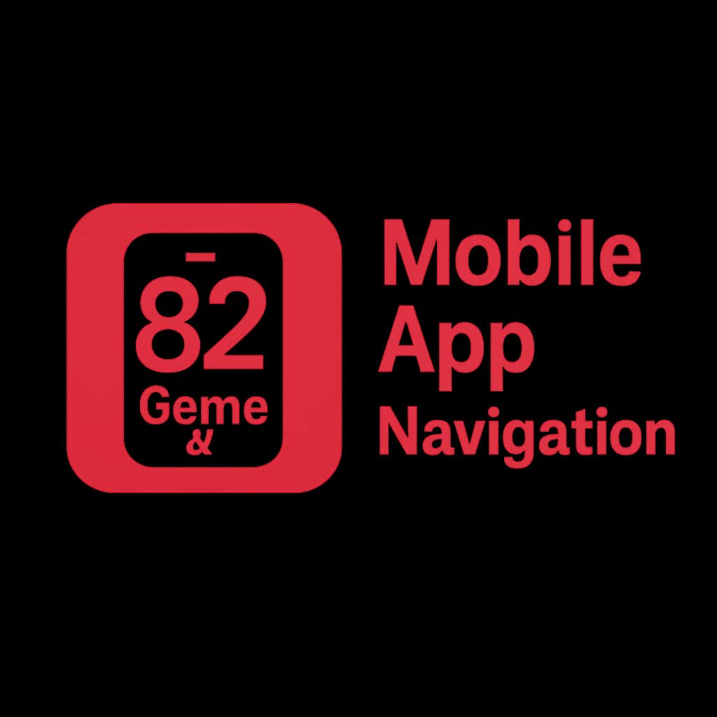 An icon representing the 82 Game Mobile App Navigation.