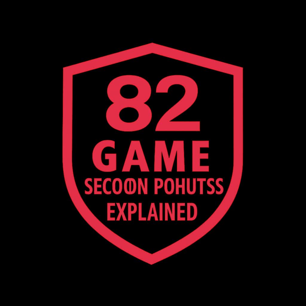A badge representing the security features of 82 Game.