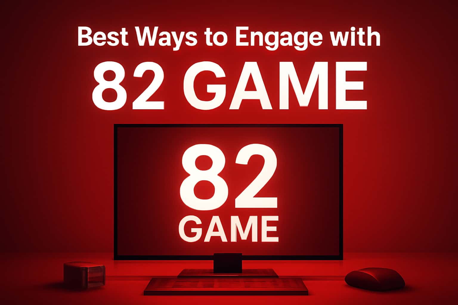 A neutral setting depicting engagement strategies for 82 Game.
