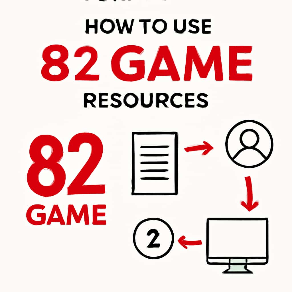 An educational illustration about the features of the 82 Game resources